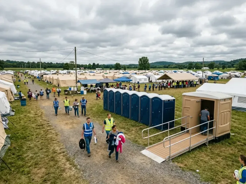 disaster-relief-camp-restrooms-010 — frequently asked questions, Dumpster & Portable Bathrooms Rental in Fayette, MO